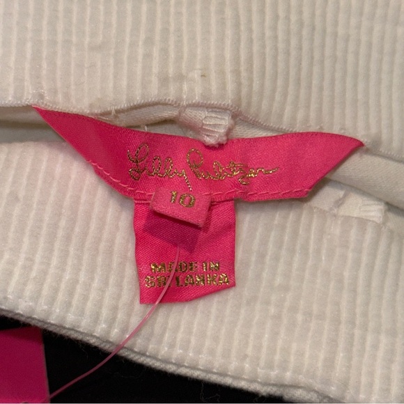 NEW Lilly Pulitzer Aileen High Rise Jeans Pants Resort White size 10 MSRP $178 - Picture 9 of 12